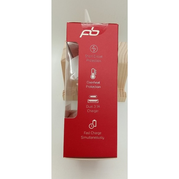 Packard Bell Autofuze Car Charger Dual 3.1A/Type-C + USB - Picture 3 of 4